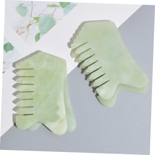 Outil de grattage gua sha pour visage fatigué et cou tendu - 5