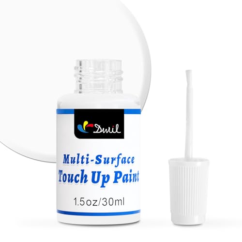 Comparison: Best Whites For Cabinets 8 DWIL White Touch Up Paint - Multi Surface Touch Up Paint Pen, Scratch Repair for Wall, Door, Cabinets, Metal, Appliance, Wood, Furniture, 1.5 Fl Oz (Semi Gloss, White)