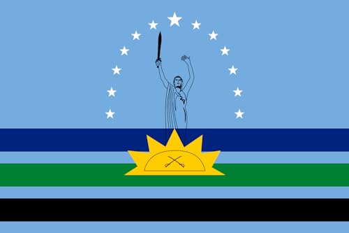 Drapeau Monagas haute résistance avec œillets renforcés en laiton