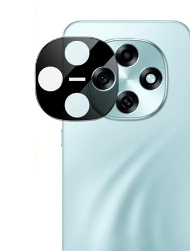 Image of FabeKee Compatible With oppo F31 PRO Camera Lens Protector Tempered Glass HD Clear Lens Film (Black Version)