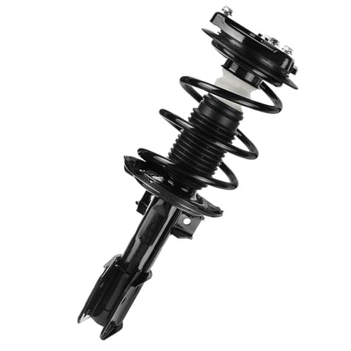 Image of Detroit Axle - Front Struts Kit for Mercedes-Benz C230 C250 C300 C350 [W204 Chassis], 2 Struts with Coil Spring Assembly 2 Upper Control Arms with Ball Joint Replacement Suspension Kit