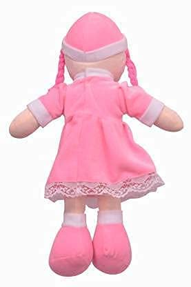 Image of Fun4you Soft Plush Doll Toy | Soft Doll Toy for Kids & Toddler | Home Decor | Color Pink | Pack of 1(Size 45 Cm)