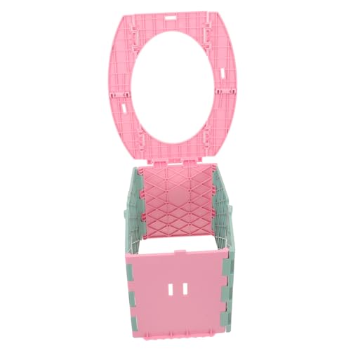 IWOWHERO Portable Potty Seat Foldable Travel Toilet for Outdoor Use Lightweight and Easy to Carry for Potty Training and Urgent Needs