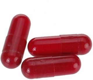Realistic Fake Mouth Blood Capsule Pill Halloween Prop