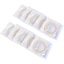 10 pcs Dental O Shape Rubber Dam Mouth Opener, Intraoral Cheek Retractors for Surgery Tool White