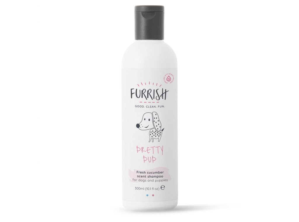 FurrishPretty Pup Shampoo - Gentle and Nourishing Pet Cleansing - Delicate and Pleasant Fragrance - Designed for Puppies - 300ml
