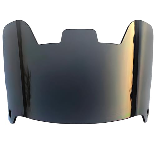 Football Visor for Helmets with Anti-Scratch & Anti-Fog Coating, Universal Fit for Youth and Adults