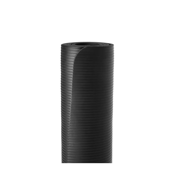 Amazon Basics Extra Thick Exercise Yoga Mat with Carrying Strap - Image 2