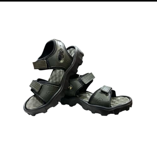 Image of Sports Sandals with Adjustable Straps, Outdoor Hiking, Olive Green