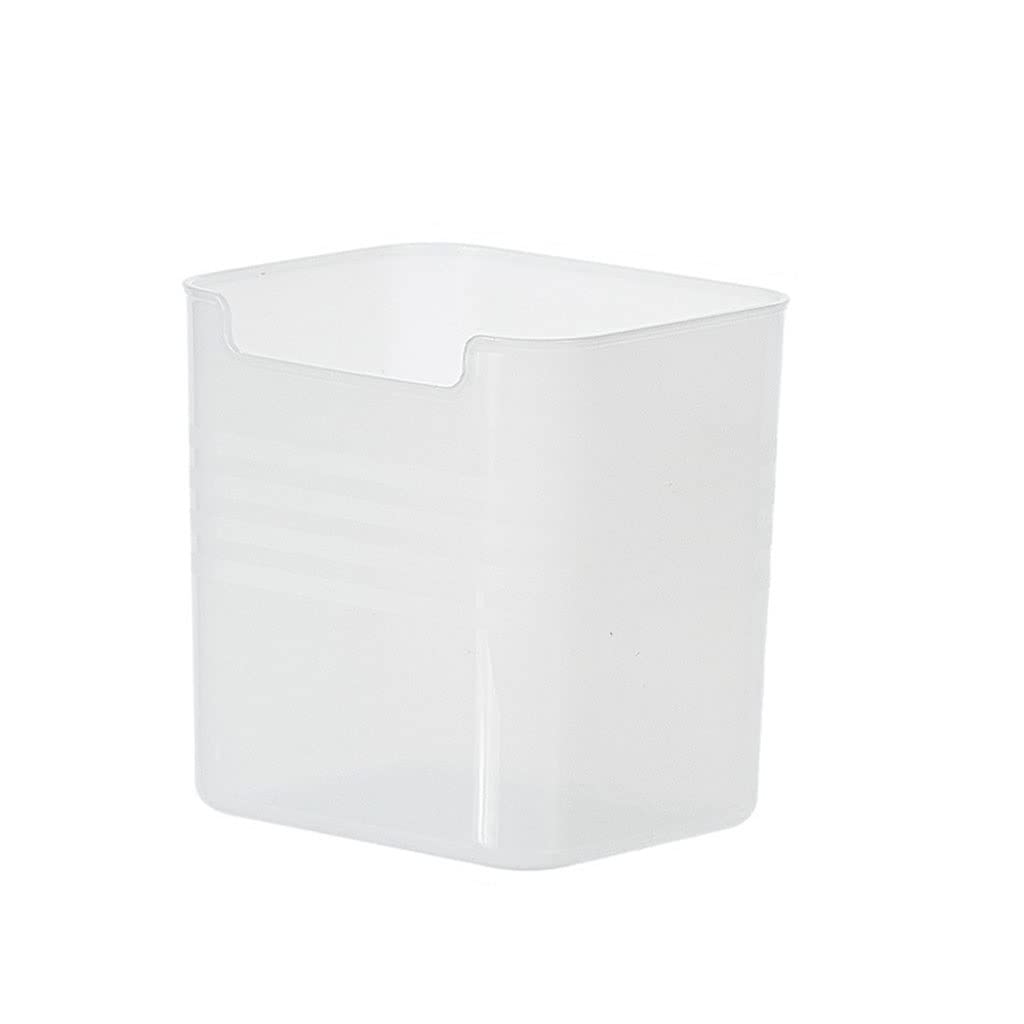 Caja de almacenamiento para nevera, caja de almacenamiento para ordenar alimentos, organizador de huevos, verduras y frutas, contenedores de alimentos, almacenamiento de cocina (D 11,8*9,8*12,5 cm)