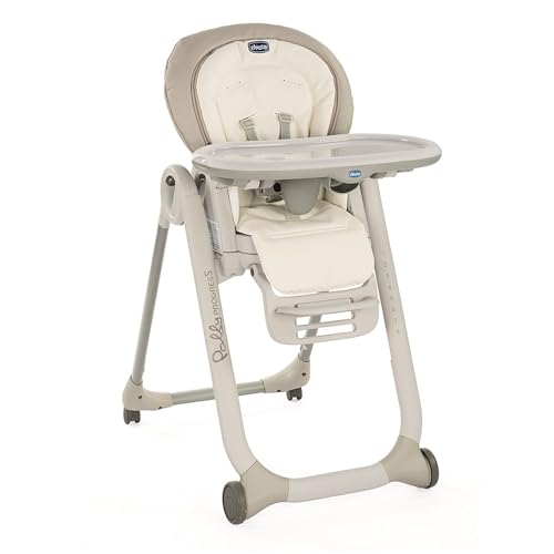 Chicco Polly Progres5 Trona Evolutiva, de Hamaca a Elevador, 4 Ruedas...