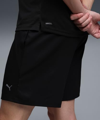 Image of PUMA | Performance Woven Men's Side Pocket Gym Shorts Black