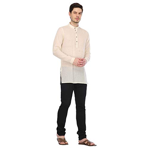 Image of Ethnix by Raymond Men's Cotton Regular Kurta
