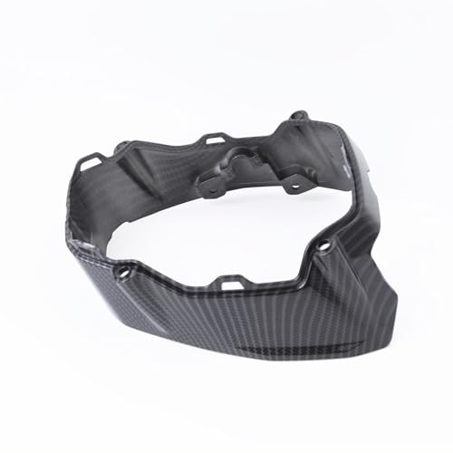 Image of Mokuo Motorcyle Fairing Parts,Front Head Cover in ABS Material Compatible with 2021-2024 Honda Grom Msx 125 SF,Carbon Fibre Color