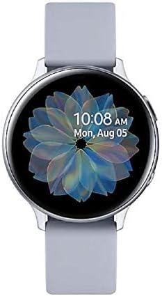 Samsung Galaxy Active 2 Smartwatch 44mm with Extra Charging Cable, Silver - SM-R820NZSCXAR (Renewed)