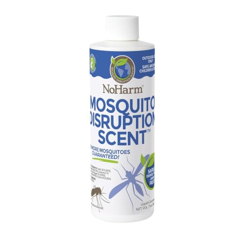 Image of NoHarm Mosquito Disruption Scent Concentrate, Makes 1 Gallon, Refill, 7 oz | Disrupts Mosquito Activity - Safe Around People & Pets - Concentrated Formula
