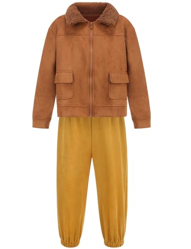 Disfraz Aviador para Niños con Chaqueta y Pantalón miniatura 2