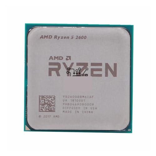 Image of AMD Ryzen 5 2600 R5 2600 3.4 GHz Six-Core Twelve-Thread 65W CPU Processor YD2600BBM6IAF Socket AM4