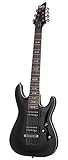 Schecter OMEN-7 7-String Electric Guitar, Black