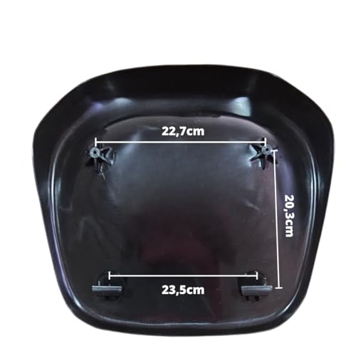 ASSENTO HOBBY PARA CADEIRA CONCHA PRETA (SOMENTE O ASSENTO)