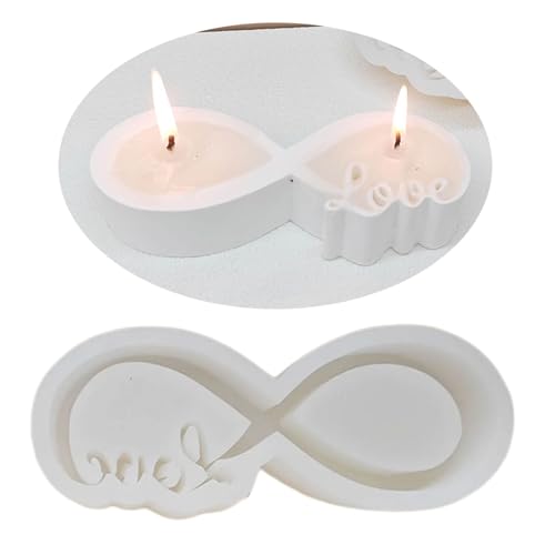 Moule silicone bougeoir ruban d'amour aux finitions parfaites