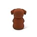 GOOFBALLS Little Readers – Cute Figurines for Bookshelves, Desks, Terrariums & Home Decor – Book-Loving Animal Statues - Dog