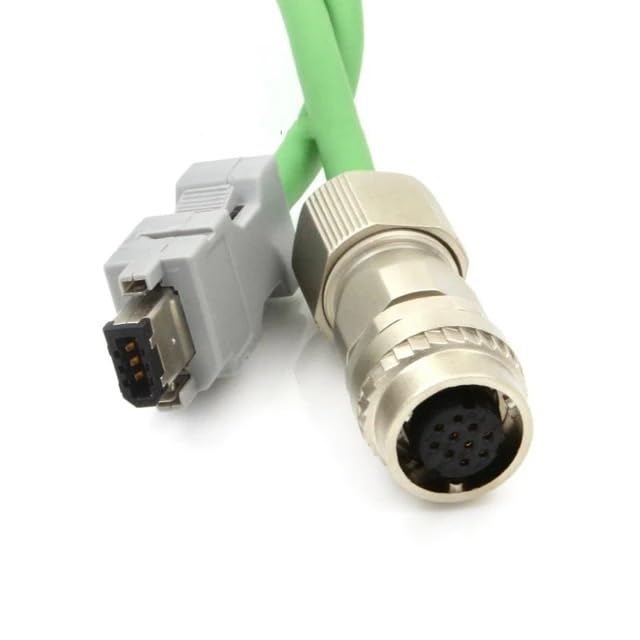 JZSP-CVP11-03-E servomoteur connecteur coudé pour espace réduit