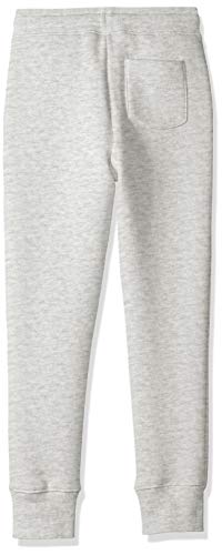 Amazon Essentials Girls' Sweatpants, Light Grey Heather, Large #TOP1