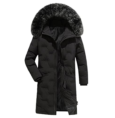 Parka coréenne en coton pour homme élégant cherchant une veste chaude