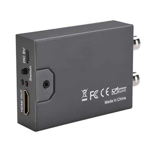 Image of TVI /CVI /AHD /CVBS to HDMI Converter ; Full HD 4K 720P / 1080P / 3MP / 4MP / 5MP / 8MP BNC to HDMI Video Converter Adapter for Monitor HDTV DVR