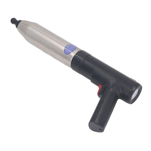 Juego destapacaños eléctrico ABS, color plateado, incluye batería de litio de 7,4 V y 1600 mAh, con alta presión y manómetro visual integrado, enchufe estadounidense de 100-240 V miniatura 3
