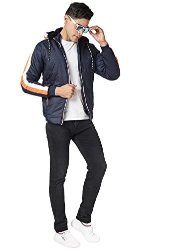 Image of TrapNation Men's Solid Regular Jacket Jerkin Storm