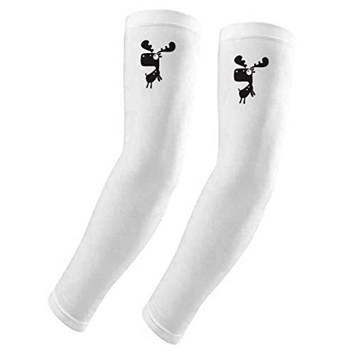 Manchon de bras UV motif cerf pour randonnée et cyclisme