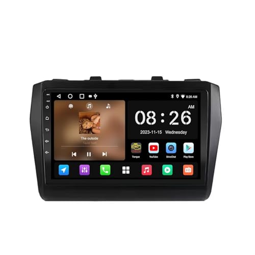 Radio coche 2 DIN con Carplay inalámbrico para Suzuki Swift y pantalla táctil HD 1