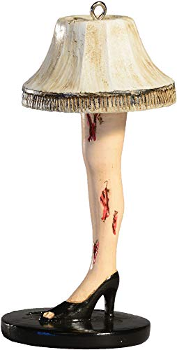HorrorNaments Fra-Gee-Lay - Lámpara de pierna con adorno de horror - Accesorio espeluznante y decoración para Halloween, Navidad, fiestas y eventos