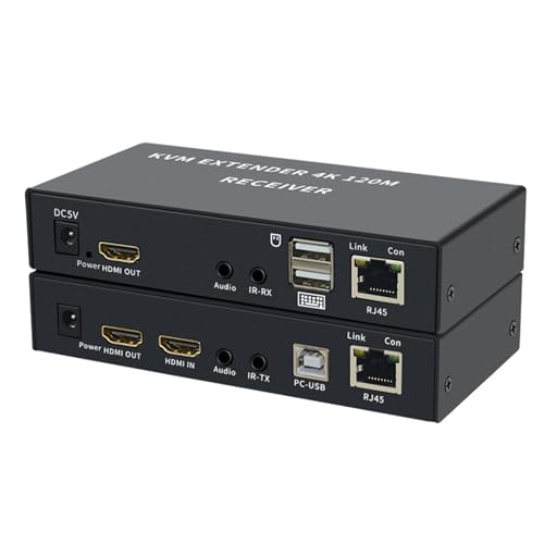 Cat5e Cat6 Rj45 �C�[�T�l�b�g �P�[�u�� �r�f�I�o�R HDMI �p 4K 120m KVM �G�N�X�e���_�[ �ƒ�p