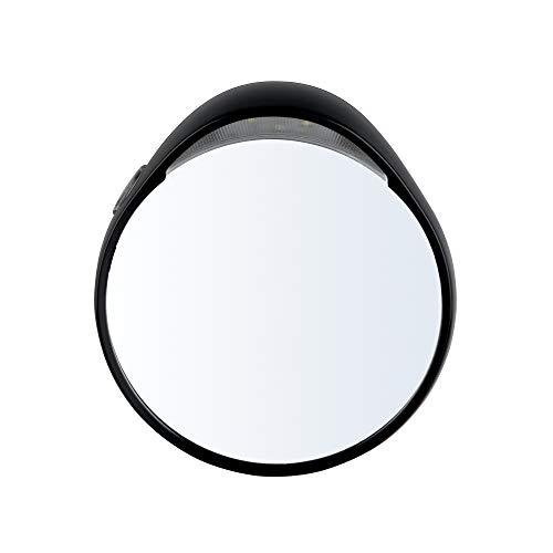 Tweezerman 10X Lighted Mirror, Clear and Bright by Tweezerman - Used condition - US$10.87