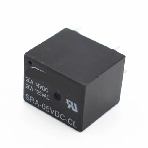 Relés de potencia SRA-05VDC-CL de 5V para proteger tus circuitos integrados contra sobrecargas de 20A 2