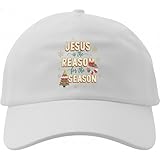 Dad Hat Christmas Religious Faith Cap Jesus is The for Season Holiday Adjustable Baseball Gift
