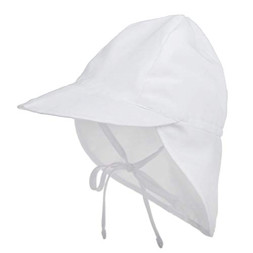 Durio Unisex Schirmmütze Kinder mit Nackenschutz Baby Sonnenhut UV SPF50+...