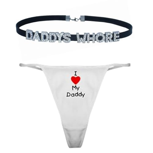 3 Pcs Black Daddy Lingerie Choker Necklaces For Women,Sexy Adult Collars Chokers For Couples,Dad Cosplay Fun Game Accessories Jewelry For Honey Princess Valentine's Day Date2