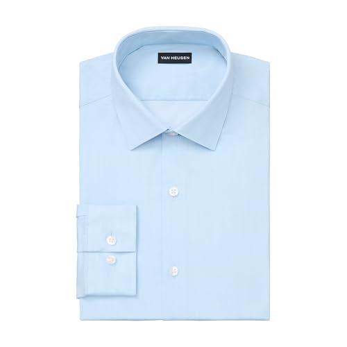 Van Heusen Men's Dress Shirt Slim Fit Comfort Performance Stretch