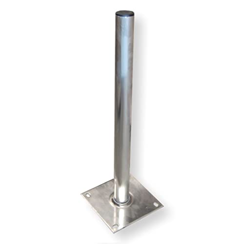 A.S.-SAT Aluminium Standfuß 60cm Rohrdurchmesser 50mm
