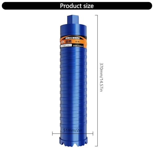 Precisions Diamonds Cores Drill Bit for Concrete Drilling Dry Wet Use Hexagonal Handle Diamonds Drilling Tool Hole Opener 5 Precisions Diamonds Cores Drill Bit for Concrete Drilling Dry Wet Use Hexagonal Handle Diamonds Drilling Tool Hole Opener - Image 5