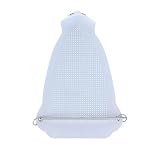 Non Stick Iron Protector Shoe, Universal Soleplate Cover for Garment Safety, Heat Resistant Plate for Most Electric Steam Irons, White