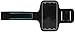 Armband for iPhone 6 Plus/6S plus by Smartomni, Sport Armband with Adjustable Length Band w/ Key Slots and Card Slot Compatible with Most of 5.5" Devices (Black) Bike Running or Any Fitness Activity
