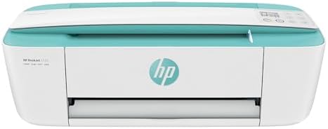 HP DeskJet 3755 Compact All-in-One Wireless Printer, HP Instant Ink, Works with Alexa – Seagrass Accent (J9V92A)