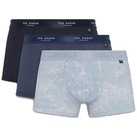 Ted Baker Men's Cotton Trunks, 3-Pack Cover