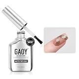 GAOY ジェルネイル マットトップコー