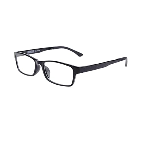 Fullwosing Gafas para Miopía con Dioptrías  0.50 a  6.00, Gafas de Lejos, Gafas de Distancia para Hombre y Mujer, Negro, Azul, Negro ,  5.00